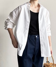 COMMONWARE:ビッグサイズ レギュラーカラー シャツ L/S