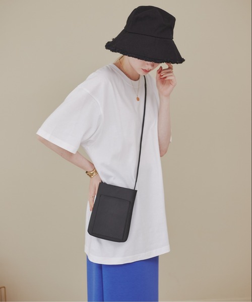 ANGIE(アンジー)の「スクエアミニショルダーバッグ(ショルダーバッグ・レディース・イエロー/ブラック/グレー/ベージュ・FREE)」の14枚目の写真