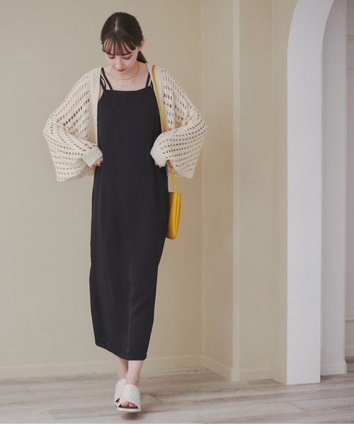 ANGIE(アンジー)の「スクエアミニショルダーバッグ(ショルダーバッグ・レディース・イエロー/ブラック/グレー/ベージュ・FREE)」の17枚目の写真