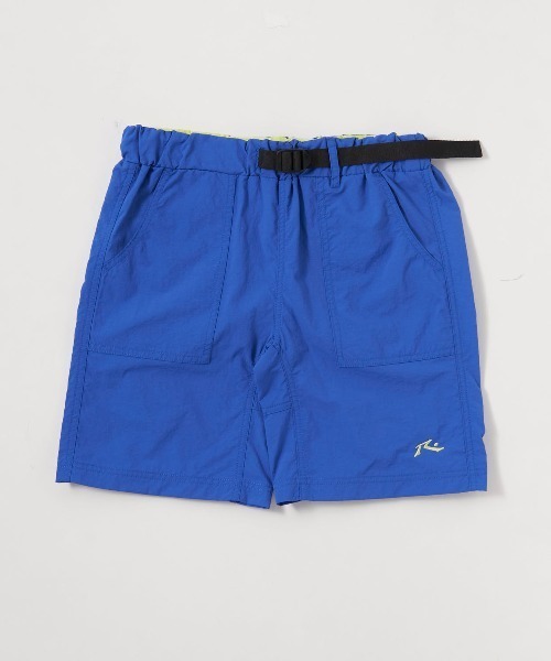 RUSTY(ラスティ)の「【RUSTY:ラスティー】キッズショートパンツ アウトドア キャンプ(その他パンツ・キッズ・ブルー/ライム/ブラック・160/140/150/130)」の1枚目の写真