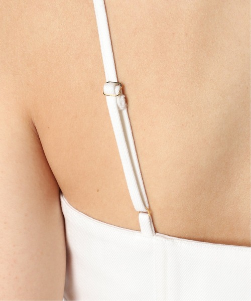 Charles Chaton(シャルルシャトン)の「torso cami dress キャミドレス(ワンピース・レディース・ネイビー・34/36)」の12枚目の写真