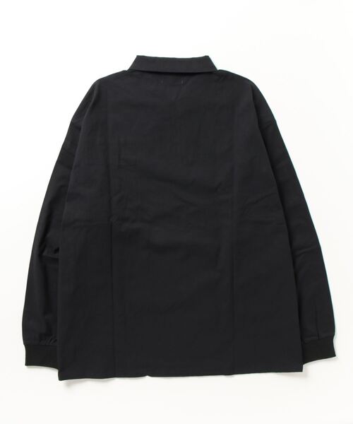 a lit r(ア リトル)の「a lit r 長袖プルオーバーリブシャツ(シャツ/ブラウス・メンズ・ブラック/カーキ・M/L)」の19枚目の写真