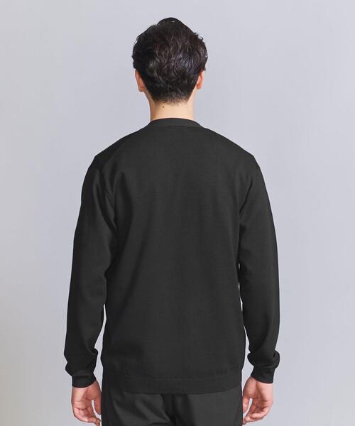 BEAUTY&YOUTH UNITED ARROWS(ビューティーアンドユースユナイテッドアローズ)の「【WEB限定 WARDROBE SMART】KOUKIN リネンミックス 1B カーディガン(カーディガン/ボレロ・メンズ・ダークグレー/ベージュ/ブラック・S/M/L/XL)」の6枚目の写真