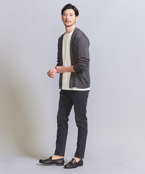 BEAUTY&YOUTH UNITED ARROWS(ビューティーアンドユースユナイテッドアローズ)の「【WEB限定 WARDROBE SMART】KOUKIN リネンミックス 1B カーディガン(カーディガン/ボレロ・メンズ・ダークグレー/ベージュ/ブラック・S/M/L/XL)」の21枚目の写真
