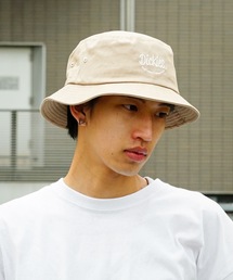 【DICKIES/ディッキーズ】スマイルロゴ　刺繍　バケットハット