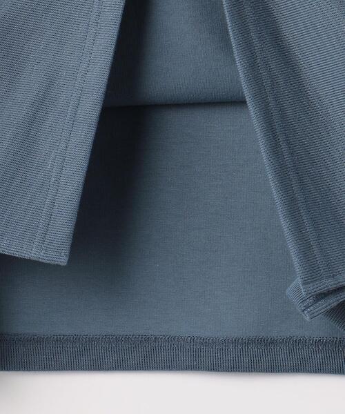 green label relaxing（グリーンレーベルリラクシング）の「T/LI アゼ ノーカラー ロングスリーブ カットソー（Tシャツ/カットソー・メンズ・ライトグレー/ライトブルー/ライトピンク・S/M/L/XL）」の17枚目の写真