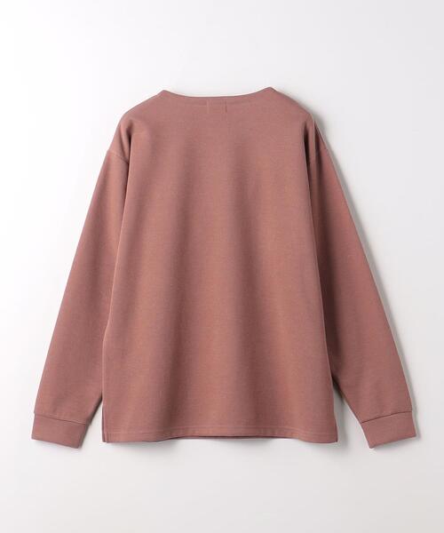 green label relaxing（グリーンレーベルリラクシング）の「T/LI アゼ ノーカラー ロングスリーブ カットソー（Tシャツ/カットソー・メンズ・ライトグレー/ライトブルー/ライトピンク・S/M/L/XL）」の20枚目の写真