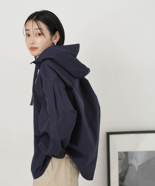 LB.04/アノラックフードブルゾン