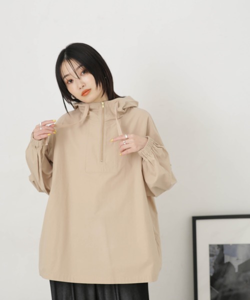 LB.04/アノラックフードブルゾン