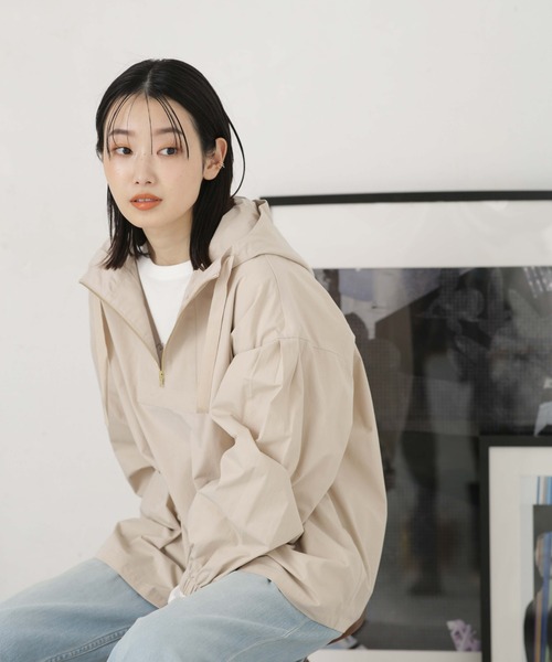 LB.04/アノラックフードブルゾン