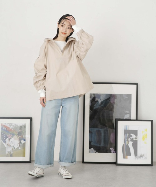 LB.04/アノラックフードブルゾン