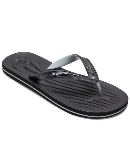 Quiksilver（クイックシルバー）の「HALEIWA CORE/クイックシルバービーサン(ビーチサンダル)（サンダル・メンズ・ブラック系その他/ホワイト×ブラック/ブラック/ブラウン/ブラック系その他2/ブラック系その他3/ブラック系その他4・28cm/27cm/26cm/25cm）」の4枚目の写真