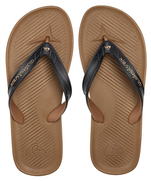 Quiksilver（クイックシルバー）の「HALEIWA CORE/クイックシルバービーサン(ビーチサンダル)（サンダル・メンズ・ブラック系その他/ホワイト×ブラック/ブラック/ブラウン/ブラック系その他2/ブラック系その他3/ブラック系その他4・28cm/27cm/26cm/25cm）」の17枚目の写真