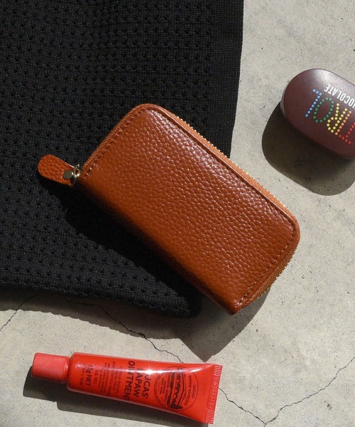 styiro(スタイロ)の「選べる10カラー/牛床革スマートキーケース(キーケース/キーアクセサリー・レディース・ブラック/ターコイズブルー/イエロー/オレンジ/グリーン/ローズ/ブラウン/レッド/コーラルピンク/キャメル・FREE)」の6枚目の写真