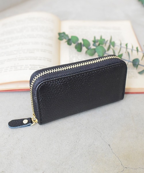 styiro(スタイロ)の「選べる10カラー/牛床革スマートキーケース(キーケース/キーアクセサリー・レディース・ブラック/ターコイズブルー/イエロー/オレンジ/グリーン/ローズ/ブラウン/レッド/コーラルピンク/キャメル・FREE)」の2枚目の写真