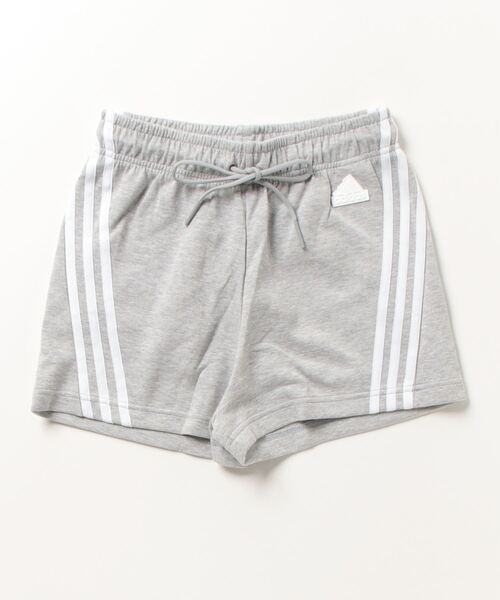 adidas（アディダス）の「アディダス adidas フューチャー アイコン スリーストライプス ショーツ（その他パンツ・レディース・ブラック/ピンク/グレー・S/L/M）」の2枚目の写真