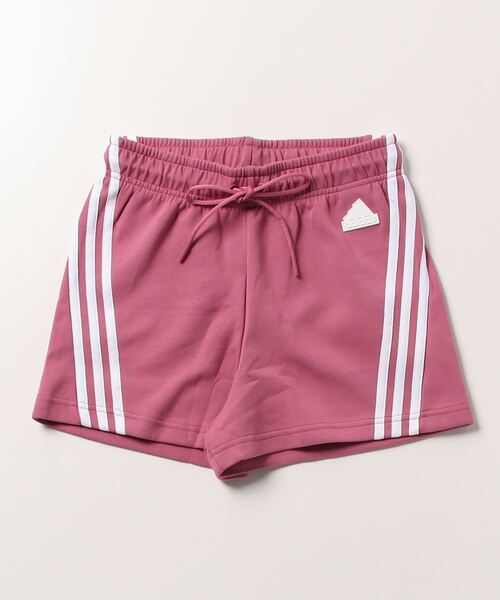 adidas（アディダス）の「アディダス adidas フューチャー アイコン スリーストライプス ショーツ（その他パンツ・レディース・ブラック/ピンク/グレー・S/L/M）」の3枚目の写真