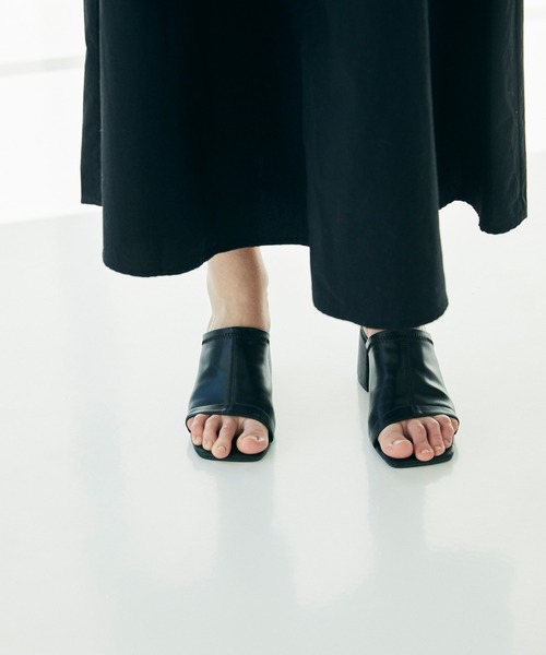 CEL ANSWER（シーイーエルアンサー）の「ナイロンフレアロングスカート（スカート・レディース・ホワイト/ブラック/ネイビー・FREE）」の22枚目の写真