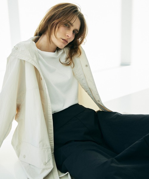 CEL ANSWER（シーイーエルアンサー）の「ナイロンフレアロングスカート（スカート・レディース・ホワイト/ブラック/ネイビー・FREE）」の14枚目の写真