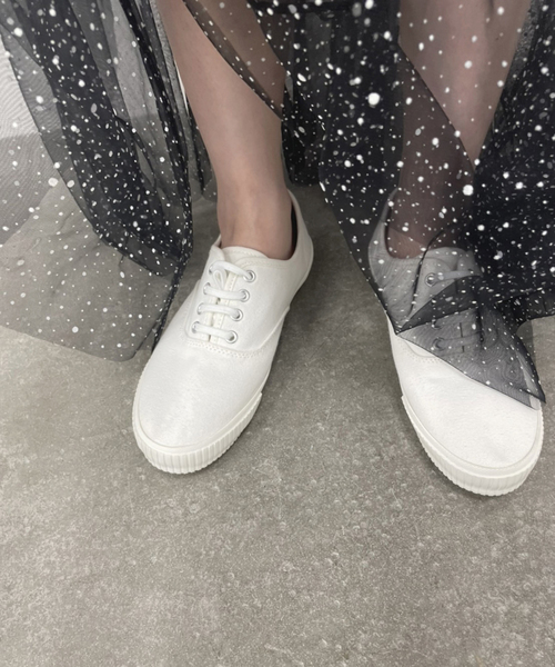 EDIT. FOR LULU（エディットフォールル）の「【SOIL/ソイル】ローカットスニーカー（スニーカー・レディース・ブラック/ホワイト・36/37/38/39）」の6枚目の写真