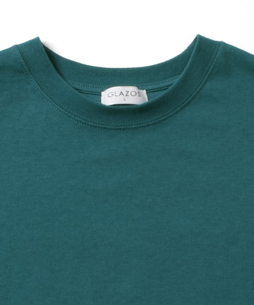 GLAZOS（グラソス）の「【接触冷感】バックロゴプリント半袖Tシャツ（Tシャツ/カットソー・キッズ・パープル/チャコールグレー/ブラック/ブルーグリーン/ベージュ・130cm/140cm/160cm/170cm/150cm）」の14枚目の写真