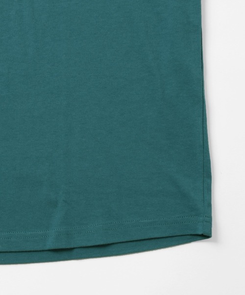 GLAZOS（グラソス）の「【接触冷感】バックロゴプリント半袖Tシャツ（Tシャツ/カットソー・キッズ・パープル/チャコールグレー/ブラック/ブルーグリーン/ベージュ・130cm/140cm/160cm/170cm/150cm）」の16枚目の写真