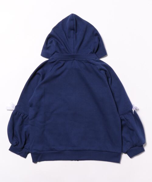 axes femme(アクシーズファム)の「袖デザインUVカットパーカー(パーカー・キッズ・ネイビー/キナリ・XX-LARGE/X-LARGE/LARGE/MEDIUM)」の3枚目の写真