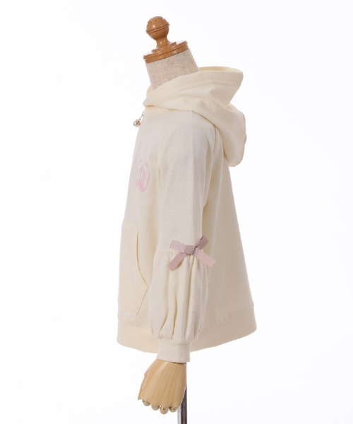 axes femme(アクシーズファム)の「袖デザインUVカットパーカー(パーカー・キッズ・ネイビー/キナリ・XX-LARGE/X-LARGE/LARGE/MEDIUM)」の7枚目の写真