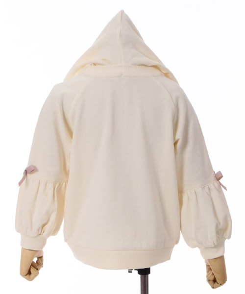 axes femme(アクシーズファム)の「袖デザインUVカットパーカー(パーカー・キッズ・ネイビー/キナリ・XX-LARGE/X-LARGE/LARGE/MEDIUM)」の12枚目の写真