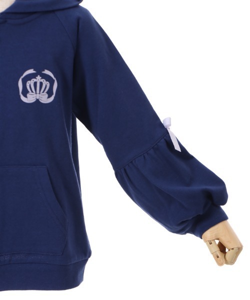 axes femme(アクシーズファム)の「袖デザインUVカットパーカー(パーカー・キッズ・ネイビー/キナリ・XX-LARGE/X-LARGE/LARGE/MEDIUM)」の16枚目の写真