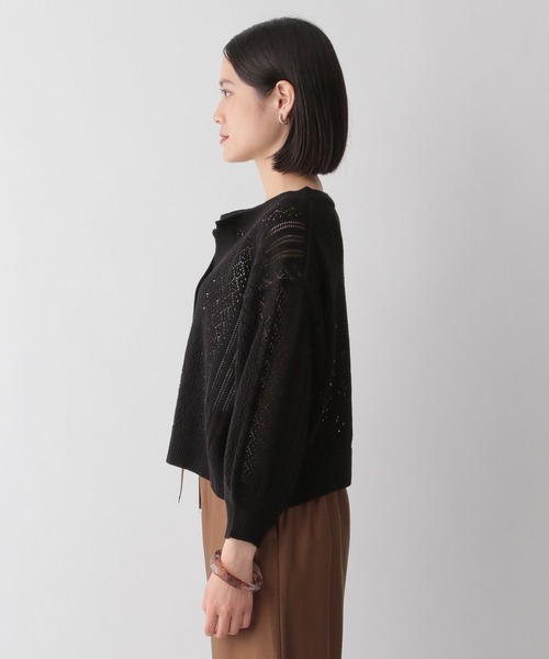 IFSIXWASNINE カーディガン LOWRYS FARM（ローリーズファーム）の「2WAYスカシカーデ
