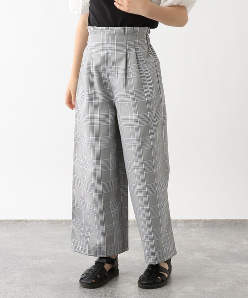 GLOBAL WORK(グローバルワーク)の「サラサラ快適サスツキパンツ/187523(その他パンツ・キッズ・グレー系その他5/ブラック/カーキ/ブラウン/アイボリー・100cm/110cm/120cm/130cm/140cm/160cm/150cm)」の4枚目の写真