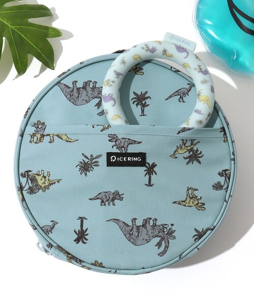 Ampersand（アンパサンド）の「ICE RING POUCH（ポーチ・キッズ・ブラック/ベビーピンク/オフホワイト/ブルー/レインボー・FREE）」の4枚目の写真