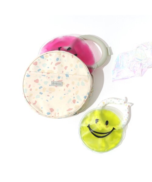 Ampersand（アンパサンド）の「ICE RING POUCH（ポーチ・キッズ・ブラック/ベビーピンク/オフホワイト/ブルー/レインボー・FREE）」の12枚目の写真