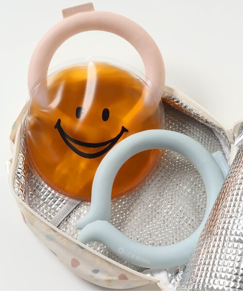 Ampersand（アンパサンド）の「ICE RING POUCH（ポーチ・キッズ・ブラック/ベビーピンク/オフホワイト/ブルー/レインボー・FREE）」の21枚目の写真