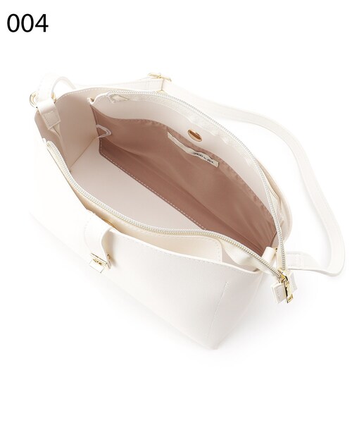 SHOO・LA・RUE（シューラルー）の「◆飾りフラップベルトショルダーバッグ（ショルダーバッグ・レディース・アイボリー/ブルー/グレー・00）」の9枚目の写真