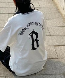 Vipoa（ヴィポア）の「オールドイングリッシュオーバーサイズTシャツ（Tシャツ/カットソー）」