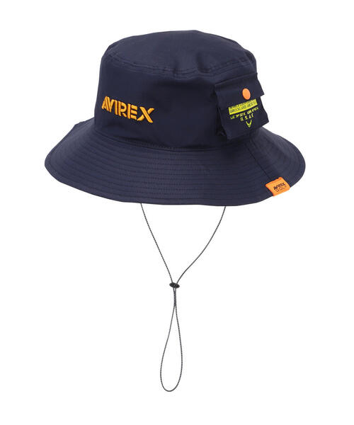 AVIREX（アヴィレックス）の「《GOLF WEAR》U.S.S.F. ポケット付きブーニーハット / アヴィレックス / AVIREX（ゴルフグッズ・メンズ・ブラック/レッド/ホワイト/ネイビー・F）」の9枚目の写真