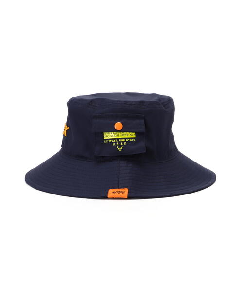 AVIREX（アヴィレックス）の「《GOLF WEAR》U.S.S.F. ポケット付きブーニーハット / アヴィレックス / AVIREX（ゴルフグッズ・メンズ・ブラック/レッド/ホワイト/ネイビー・F）」の12枚目の写真