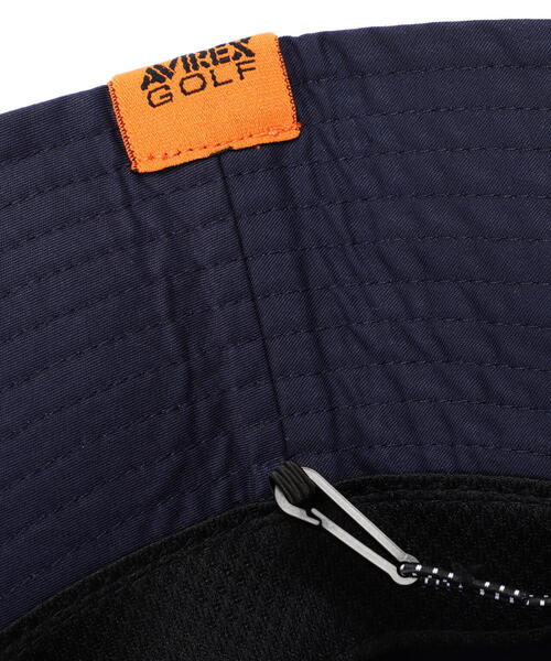 AVIREX（アヴィレックス）の「《GOLF WEAR》U.S.S.F. ポケット付きブーニーハット / アヴィレックス / AVIREX（ゴルフグッズ・メンズ・ブラック/レッド/ホワイト/ネイビー・F）」の16枚目の写真