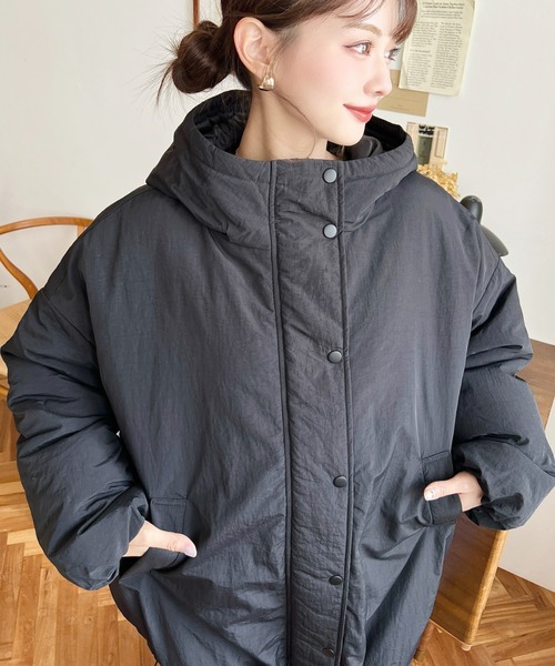 moment+（モーメントプラス）の「シャカシャカナイロン裏キルト