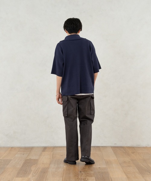 HALFZIP SUMMER KNIT/ハーフジップサマーニット HALFZIP SUMMER KNIT/ハーフジップサマーニット（ニット