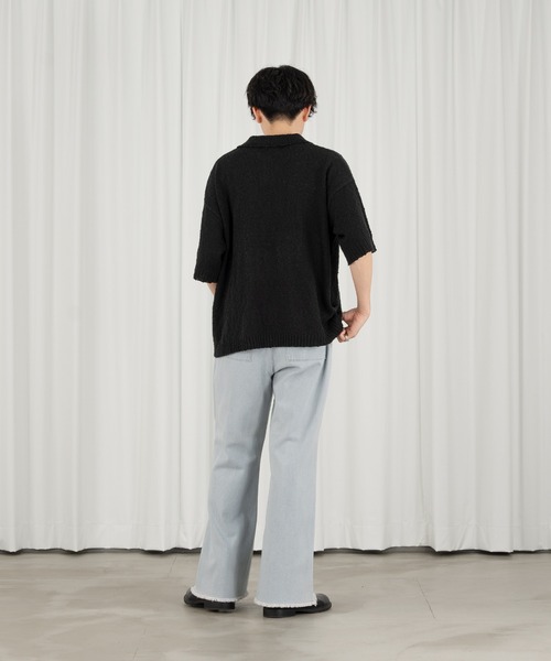 selle glant（セレグランテ）の「HALFZIP SUMMER KNIT/ハーフジップ