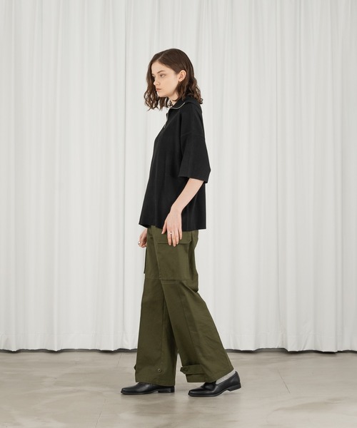 HALFZIP SUMMER KNIT/ハーフジップサマーニット selle glant（セレグランテ）の「HALFZIP SUMMER KNIT/ハーフジップ