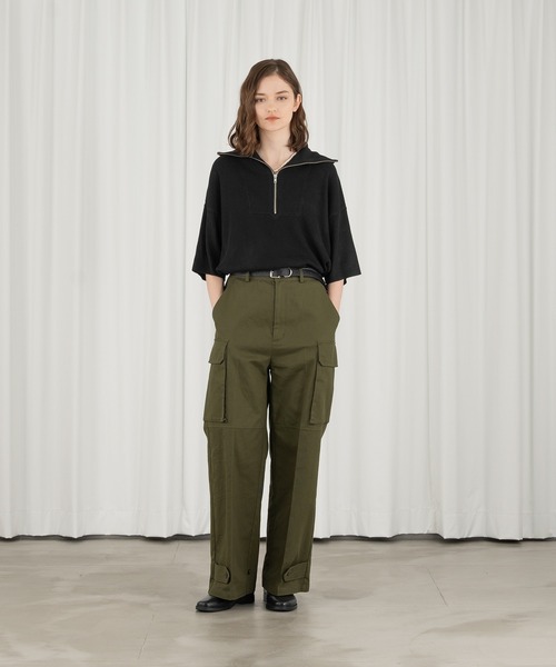 HALFZIP SUMMER KNIT/ハーフジップサマーニット HALFZIP SUMMER KNIT/ハーフジップサマーニット（ニット