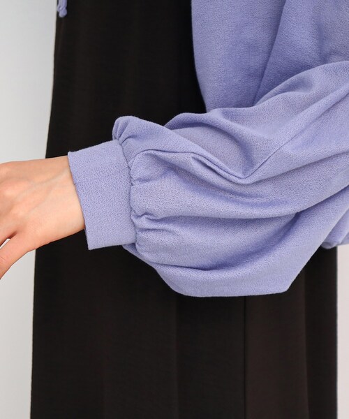 Cutie Blonde(キューティーブロンド)の「◆【上下2WAY】リボンがかわいい!ボレロカーディガン(カーディガン/ボレロ・レディース・ブルー/ホワイト系/ブラック・00)」の19枚目の写真