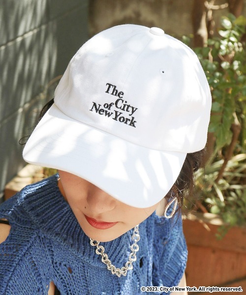 GOOD ROCK SPEED（グッドロックスピード）の「NYC × GOOD ROCK SPEED logo cap（キャップ・レディース・ネイビー/ホワイト/ブラック/グリーン・FREE）」の2枚目の写真