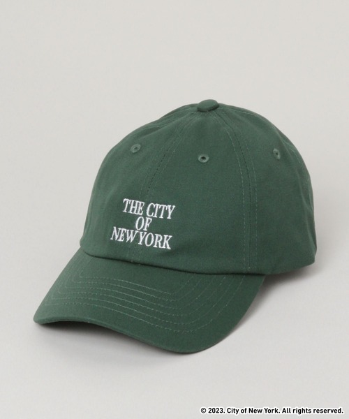 GOOD ROCK SPEED（グッドロックスピード）の「NYC × GOOD ROCK SPEED logo cap（キャップ・レディース・ネイビー/ホワイト/ブラック/グリーン・FREE）」の4枚目の写真
