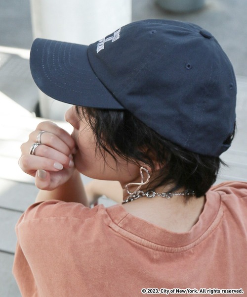 GOOD ROCK SPEED（グッドロックスピード）の「NYC × GOOD ROCK SPEED logo cap（キャップ・レディース・ネイビー/ホワイト/ブラック/グリーン・FREE）」の7枚目の写真