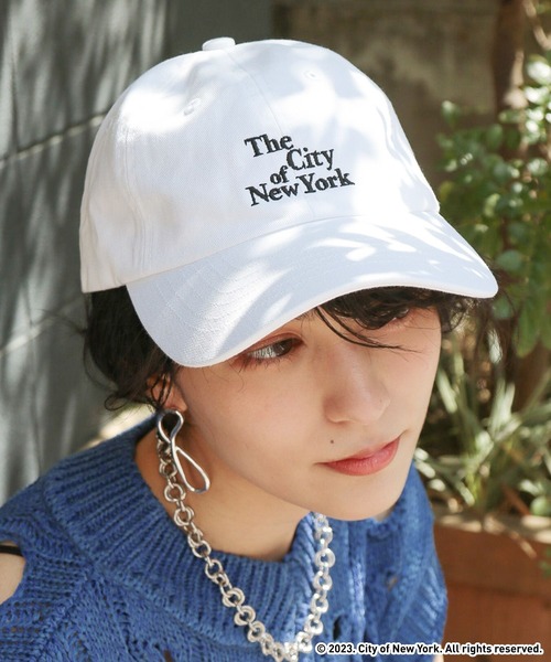 GOOD ROCK SPEED（グッドロックスピード）の「NYC × GOOD ROCK SPEED logo cap（キャップ・レディース・ネイビー/ホワイト/ブラック/グリーン・FREE）」の9枚目の写真
